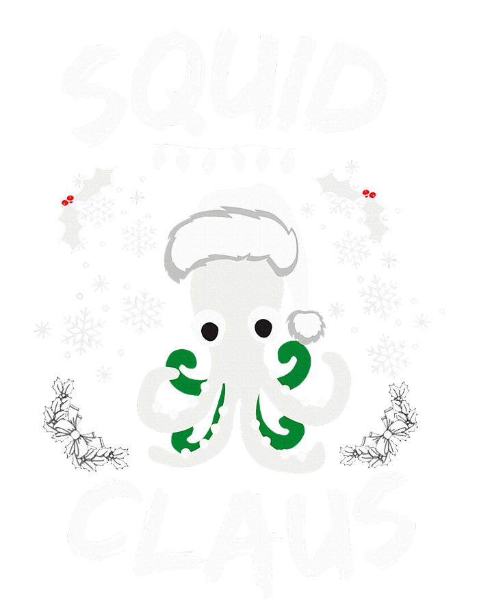 Squid Clause Ugly Christmas Sweater Xmas Holiday Pajama Coaster