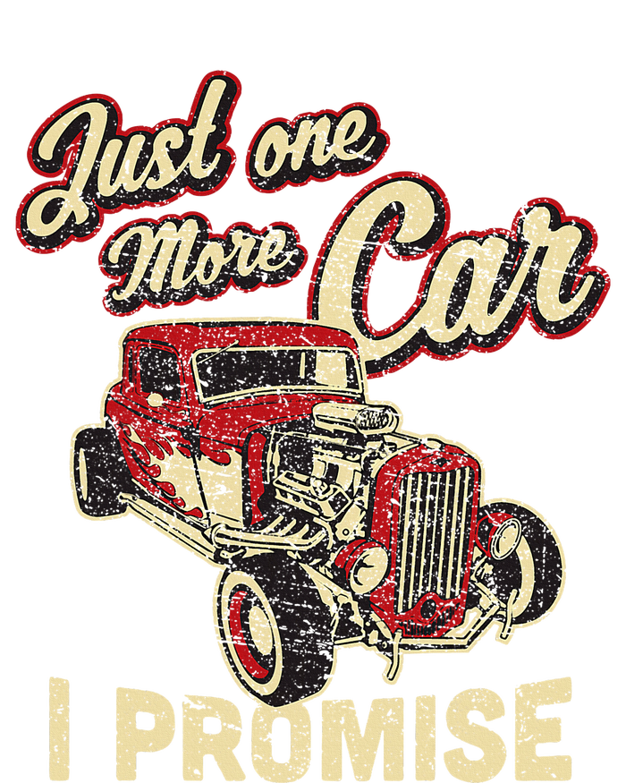 Vintage Car Fan Just One More Car I Promise Women's Strappy Tank