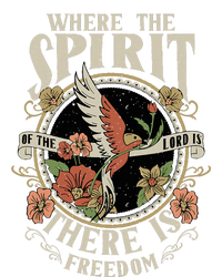 Where The Spirit Of The Lord Is There Is Freedom Cropped Pullover Crew