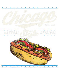 Chicago Hot Dog Hotdog Tourist Summer Souvenir Travel T-Shirt