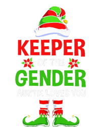 Christmas Gender Reveal Aunt Cute Elf Keeper Of The Gender Baby Bodysuit