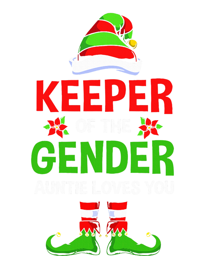 Christmas Gender Reveal Aunt Cute Elf Keeper Of The Gender Baby Bodysuit