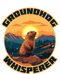 Groundhog Whisperer Funny Groundhog Day Woodchuck Lover Toddler Fine Jersey T-Shirt