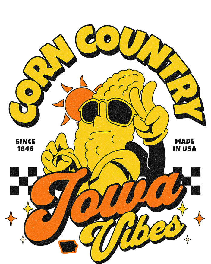 Corn Country Iowa Vibes Since 1846 Farming Corn Iowa Urban Pullover Hoodie