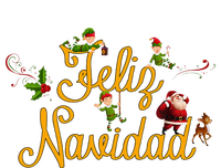 Feliz Navidad Spanish Christmas Elves Santa T-Shirt