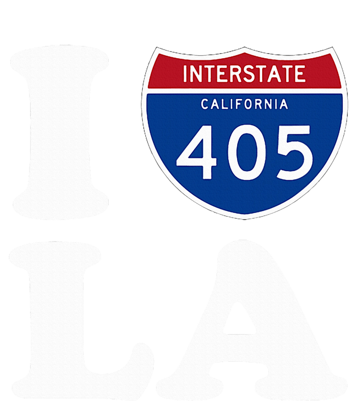 I Love La 405 Freeway Los Angeles Tall T-Shirt