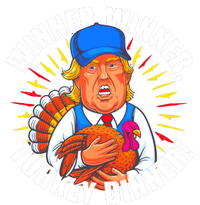 Winner Winner Turkey Dinner Funny Trump Thanksgiving T-Shirt