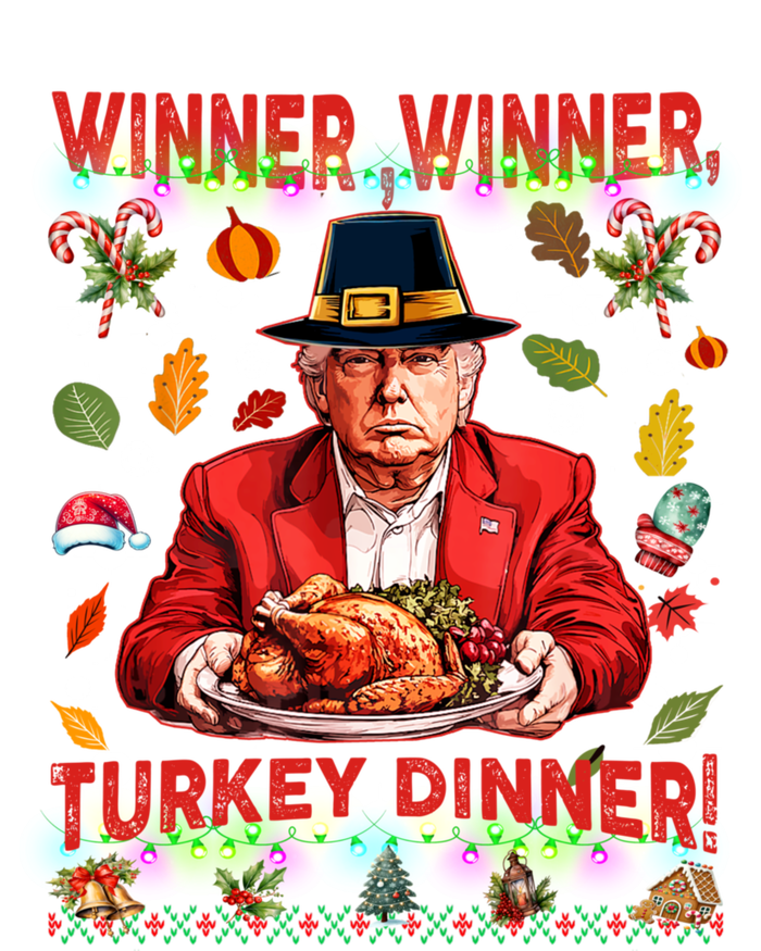 Humor Funny Trump Winner Winner Turkey Dinner Thanksgiving Hoodie