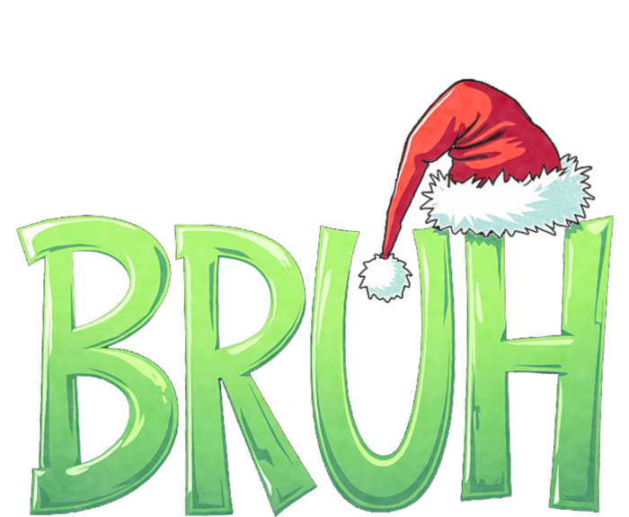 Bruh Christmas Funny Christmas Humor Meme Valucap Bio-Washed Visor