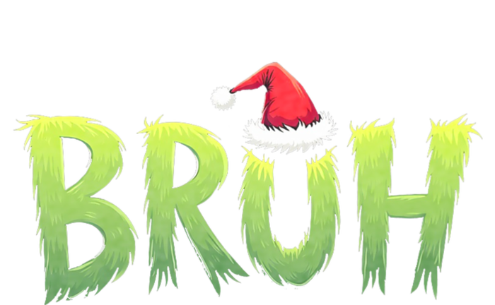 Bruh Christmas Funny Christmas Humor Meme Full Zip Hoodie