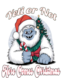 Yeti Or Not Here Comes Christmas Fun Xmas 16 in Basic Backpack