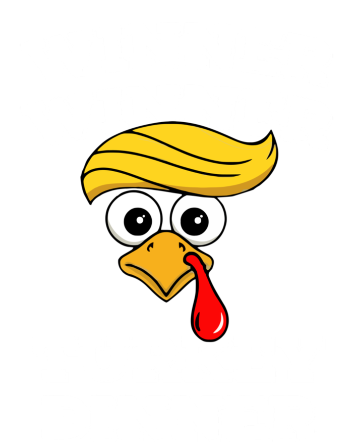 Funny Trump Winner Winner Turkey Dinner Thanksgiving Humor Sustainable Bucket Hat