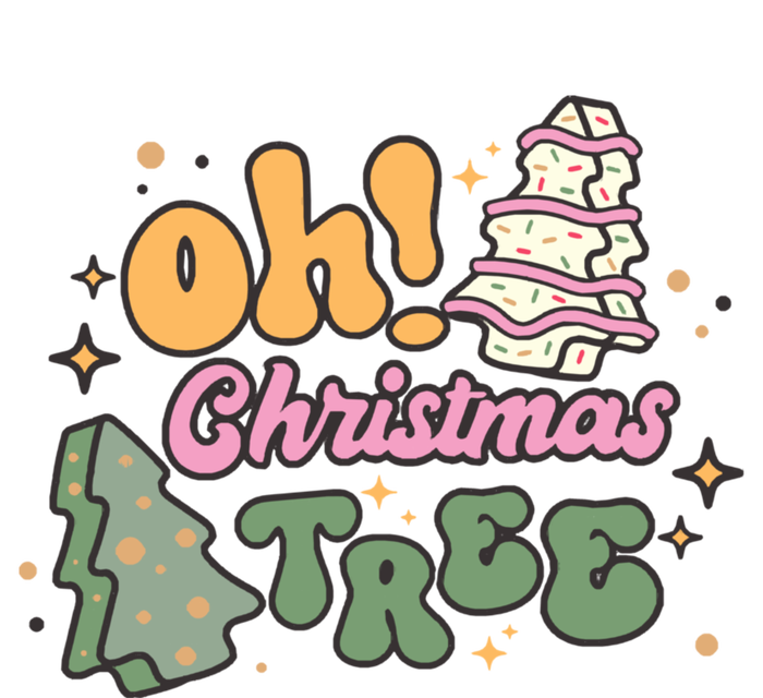 Oh Christmas Tree Cakes Debbie Funny Christmas Women's Fleece Hoodie