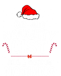 On The List Of Naughty And I Regret Nothing Christmas Ladies Essential Flowy Tank