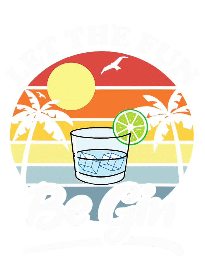 Let The Fun Be Gin Funny Drinking Alcohol Lover Pun Premium Hoodie