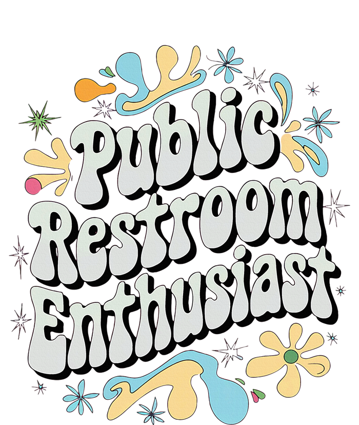 Embarrassing Public Restroom Funny Inappropriate Sustainable Knit Beanie