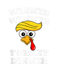 Funny Trump Winner Winner Turkey Dinner Thanksgiving Humor Long Sleeve Pajama Set