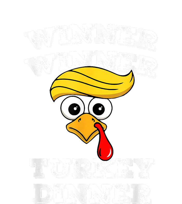 Funny Trump Winner Winner Turkey Dinner Thanksgiving Humor Long Sleeve Pajama Set