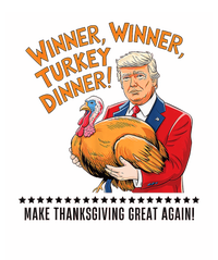 Trump Winner Funny Winner Turkey Dinner Thanksgiving T-Shirt