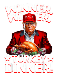 Funny Trump Winner Winner Turkey Dinner Thanksgiving Apparel 7-Panel Snapback Hat