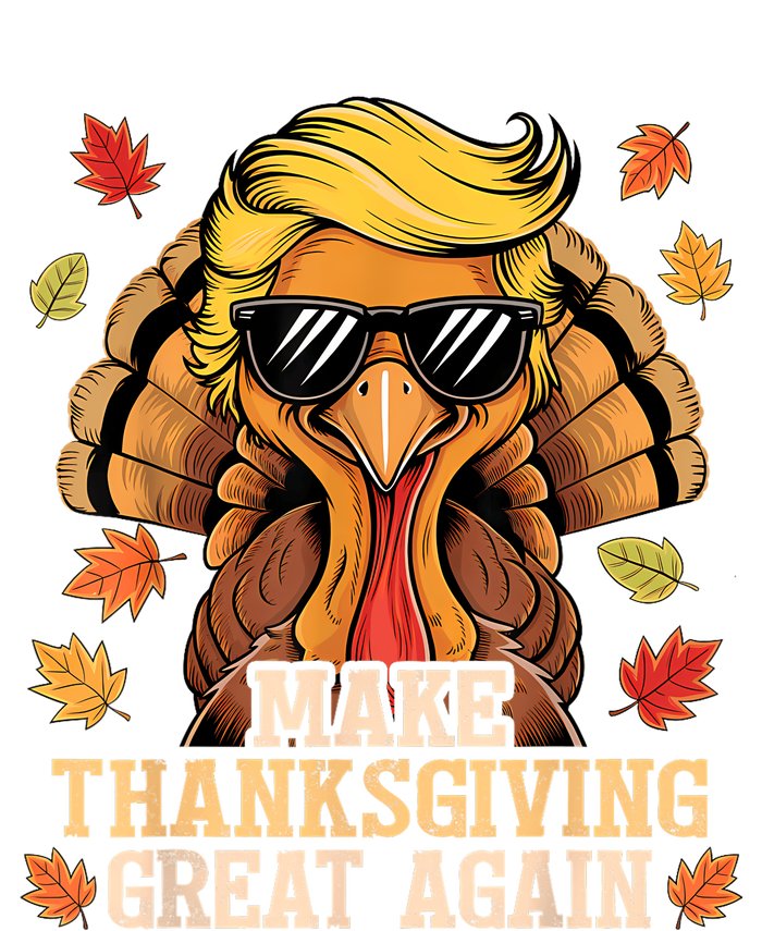 Funny Trump Make Thanksgiving Great Again Turkey Day Trump Bumper Sticker