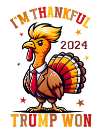 IM Thankful Trump Won 2024 Took American Back Thanksgiving Premium T-Shirt