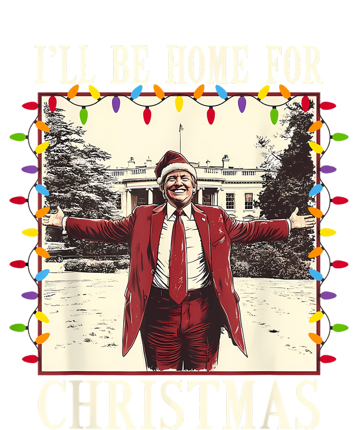 ILl Be Home For Christmas 2024 Family Xmas Pajamas Matching Magnet