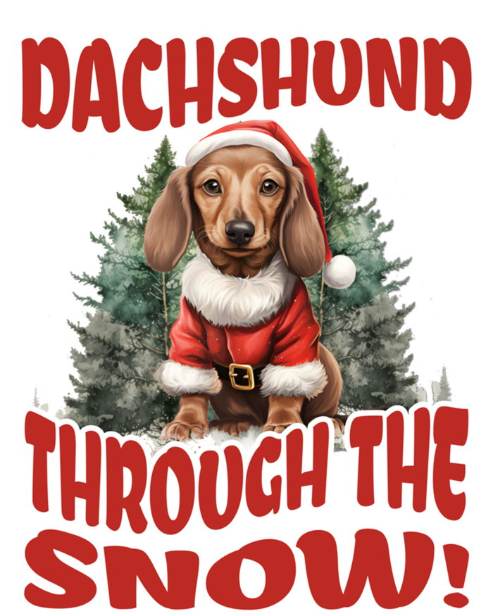 Dachshund Christmas Doxie Mama Doxie Mom Wiener Dog Gift Tie-Dye T-Shirt