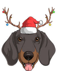 Dachshund Dog Santa Claus Christmas Xmas Reindeer Doxie Gift T-Shirt