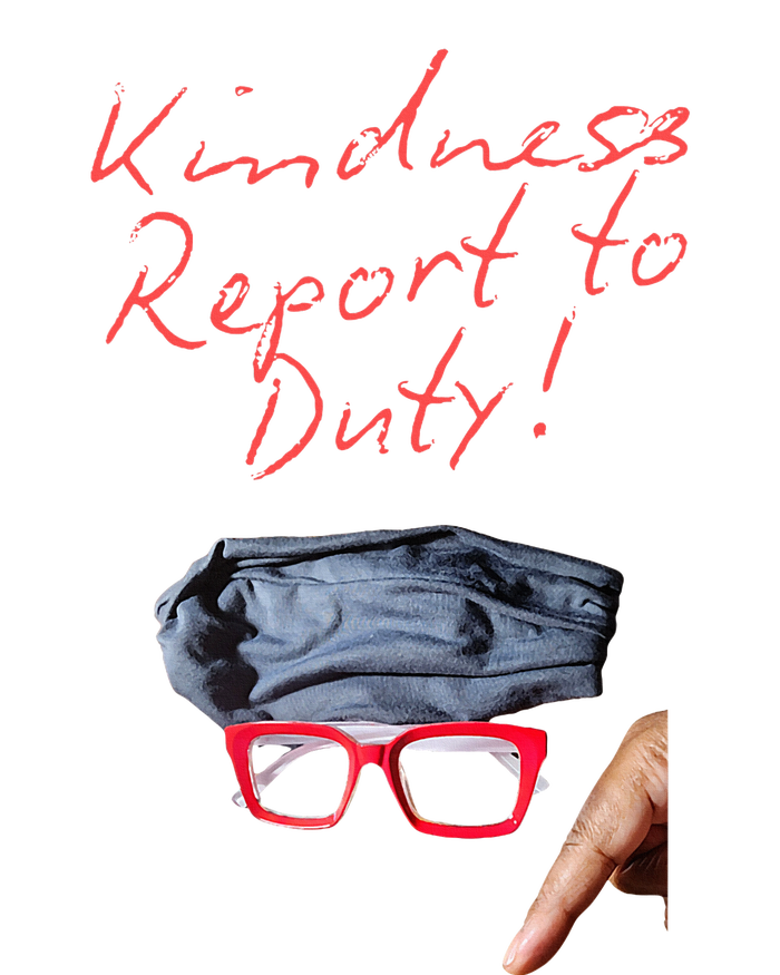 Kindness Report To Duty Women's V-Neck T-Shirt