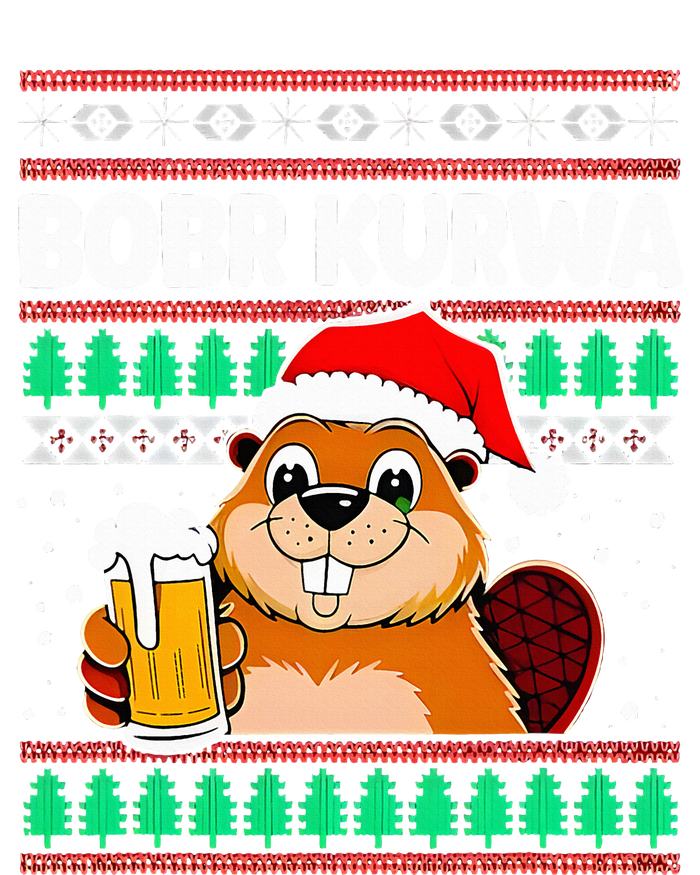 Bobr Kurwa Bober X Xmas Christmas Beer Kids Sweatshirt