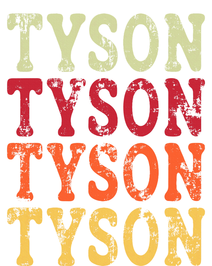 Tyson Personalized Name Retro 2024 Tie-Dye Long Sleeve Shirt