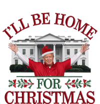 Humorous Trump I’Ll Be Home For Christmas 2024 Valucap Bio-Washed Visor