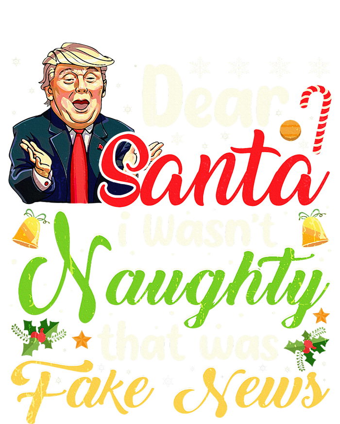 Christmas Trump Dear Santa Fake News T-Shirt