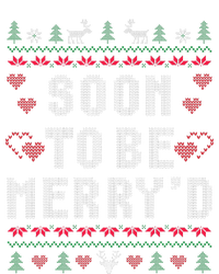 Soon To Be MerryD Engaged Couples Matching Ugly Christmas Premium Hoodie