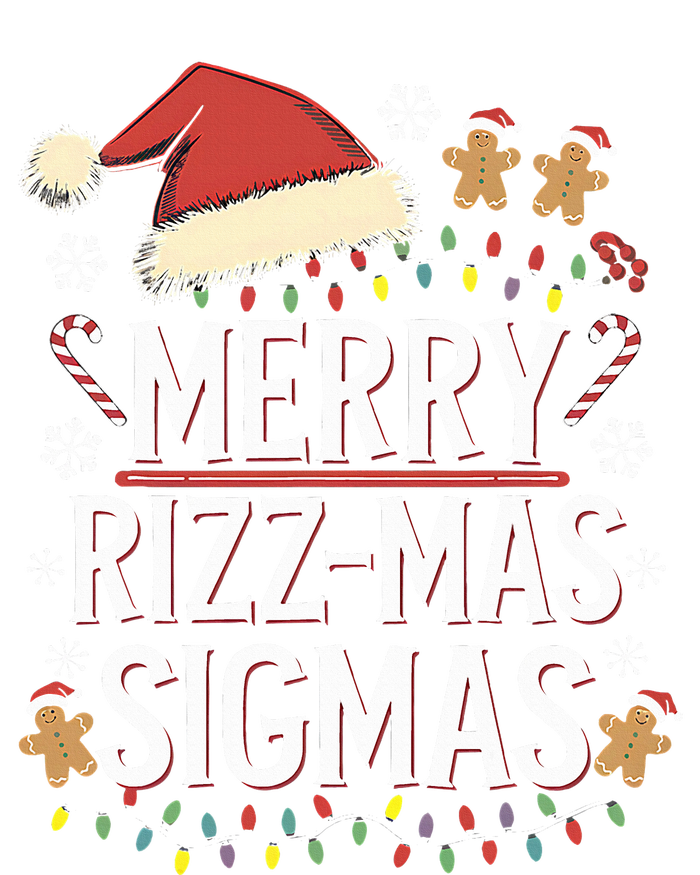 Merry R.I.Z.Z Mas Sigmas Gen Alpha Xmas Santa Women's Tri-Blend 3/4-Sleeve Raglan Shirt