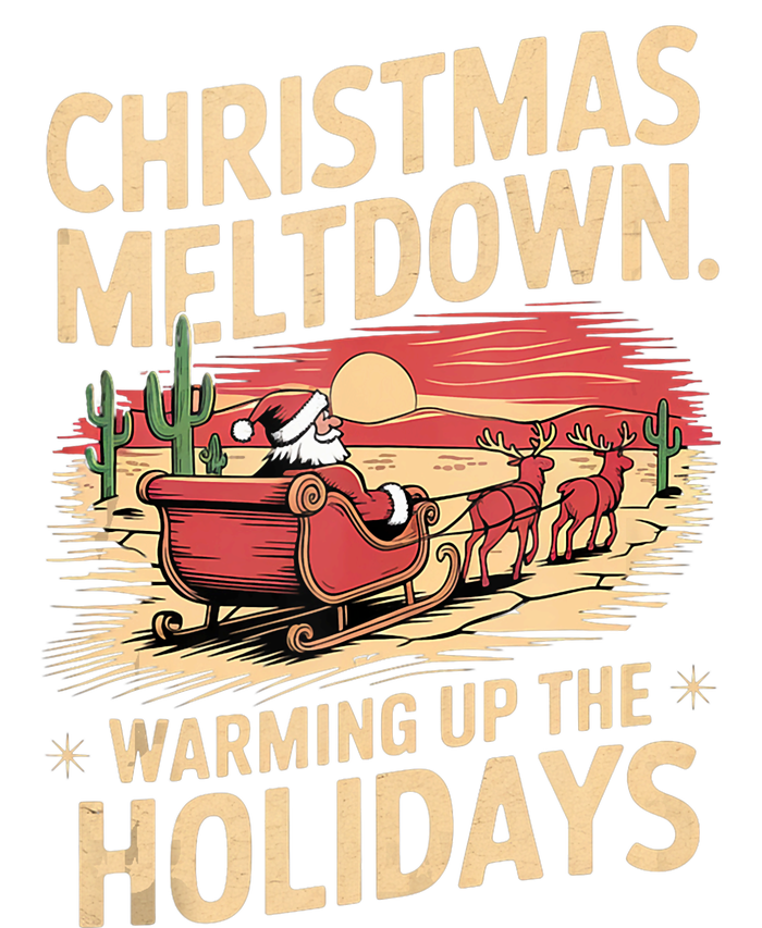 Christmas Meltdown. Santa Climate Change Global Warming T-Shirt