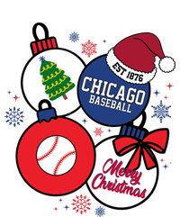 Merry Christmas Chicago Baseball Est 1876 T-Shirt