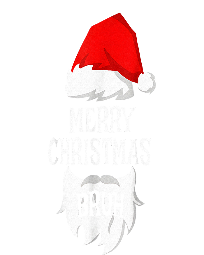 Merry Christmas Bruh Santa Xmas Family Matching Costume T-Shirt