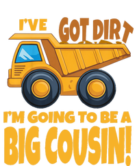 Big Cousin Construction Dump Truck Baby Announcement Mousepad