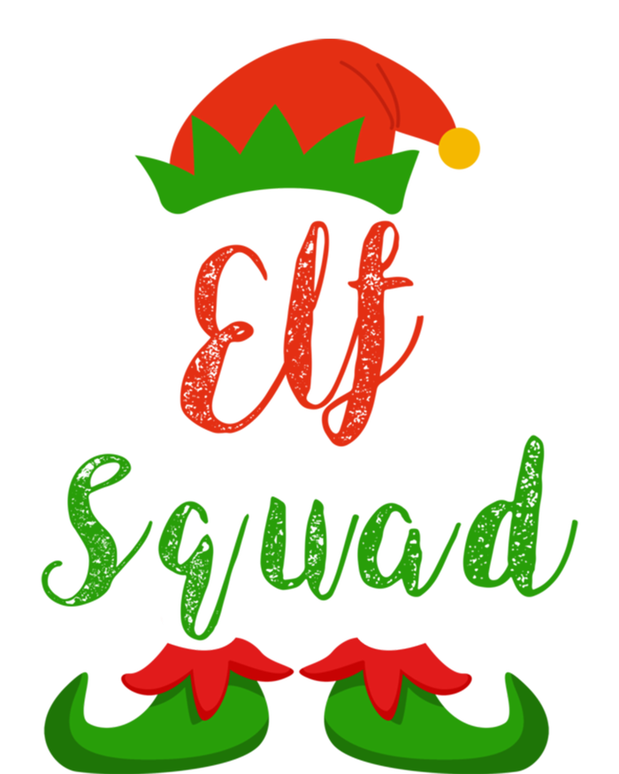 Elf Squad Elf | Funny Christmas Family Matching T Gift Hoodie Women's Racerback Tank