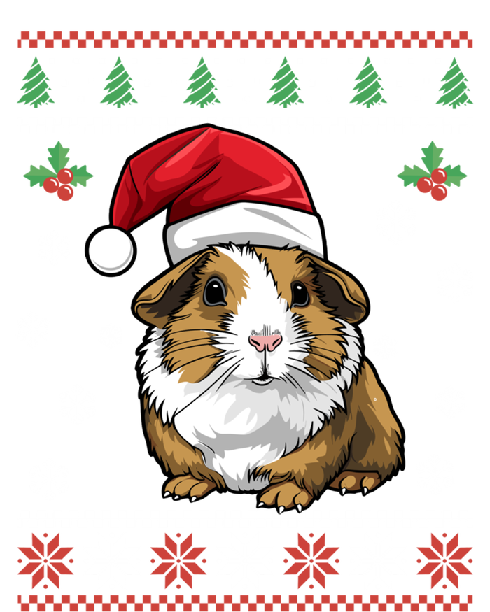 Guinea Pig Ugly Christmas Xmas Dults Swea Short Acrylic Beanie