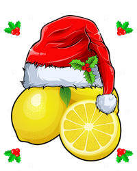 Lemon Lover Lemon Wearing Santa Hat Xmas Christmas Swea Valucap Bio-Washed Visor