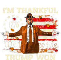 IM Thankful Trump Won Thanksgiving Turkey Fall Tank Top