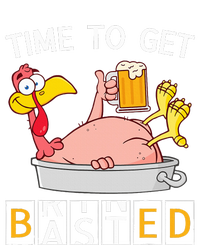 Time To Get Basted Funny Turkey Beer Thanksgiving Odometer T-Shirt