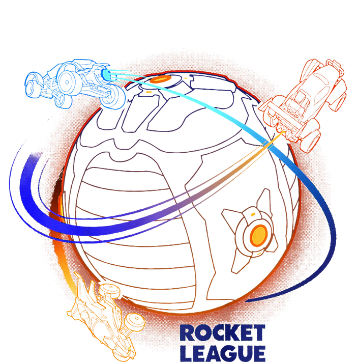 Rocket League Boost Around The Ball Premium T-Shirt