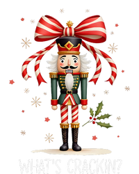 Christmas Nutcracker Whats Crackin Funny Xmas Flexfit Unipanel Trucker Cap