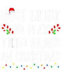 Most Likely To Play Video Games Funny Family Christmas Gamer Sweatshirt