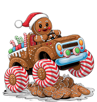 Monster Truck Gingerbread Man Funny Christmas Baking T-Shirt