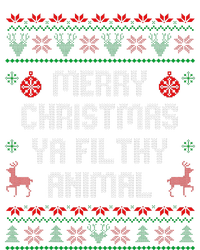 Merry Christmas Animal Filthy Ya Xmas Family Pajama Flexfit Unipanel Trucker Cap